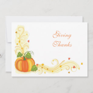 7x5 Thanksgiving Kaart