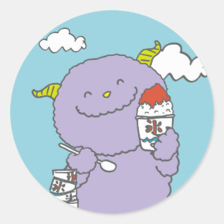 8月モンスターシール。 RONDE STICKER