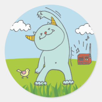 8月モンスターシール RONDE STICKER