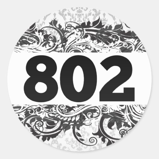 802 RONDE STICKER (Voorkant)