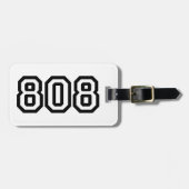 808 BAGAGELABEL (Voorkant horizontaal)