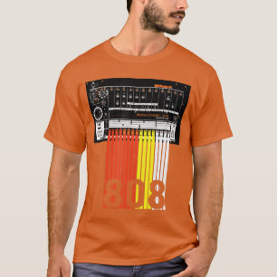 808 Drum Machine Muziek Beats vriendin meisje T-shirt
