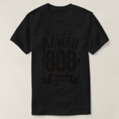 808 Hawaii Area Code Authentic TShirt 3 (Design devant)