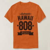 808 Hawaii Area Code Authentic TShirt 7 (Design devant)