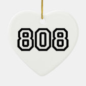 808 KERAMISCH ORNAMENT (Achterkant)