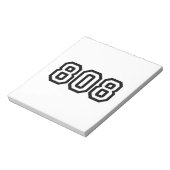 808 NOTITIEBLOK (Gedraaid)