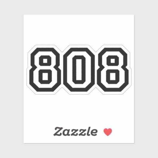 808 STICKER (Vel)
