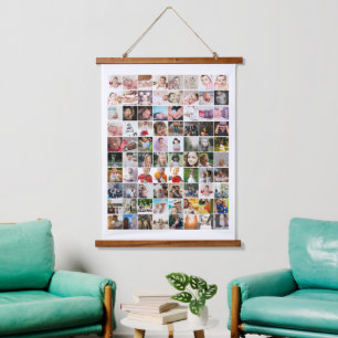 80 Aangepast, uniek, speciaal aangepast, fotocolla Hangend Wandkleed