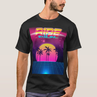 80-inch Style Retro Futuristic Mannen T-shirt