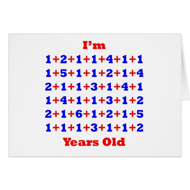 80 jaar oud! (Voorkant Horizontaal)