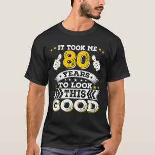 80 jaar oud vogeldagidee voor 1943 80 jaar oud t-shirt