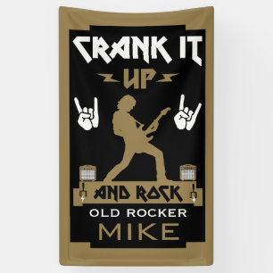 80 jaar oude rockers spandoek
