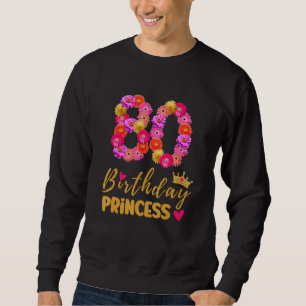 80 jaar oude verjaardag prinses bloem haar mijn 80 trui