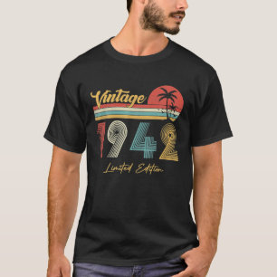 80 Jaar Oude Vintage 1942 Limited Edition 80ste T-shirt