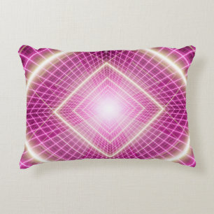 80 jaar retro en Sci Fi pop art scene. Accent Kussen