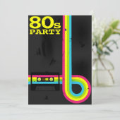 80-jarige partij kaart (Staand voorkant)