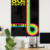 80-jarige partij poster (Thuiskantoor)