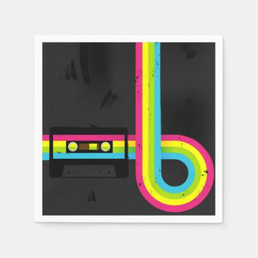 80-jarige partij servet (Voorkant)