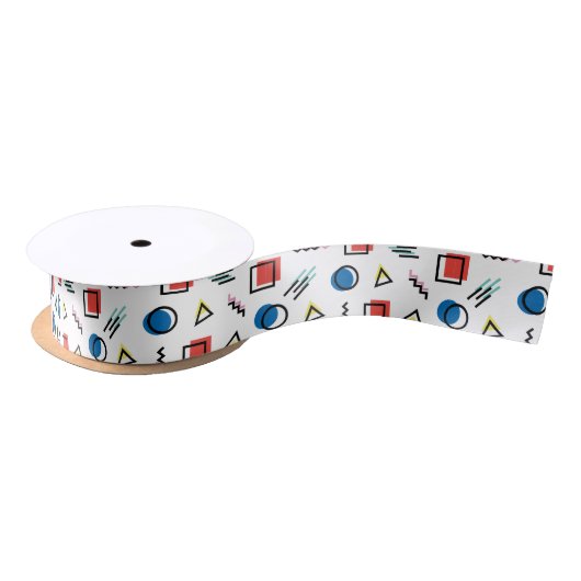 80 Memphis Abstracte stijl Lint (Spoel)