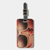 80 mode meisje bagagelabel (Voorkant verticaal)