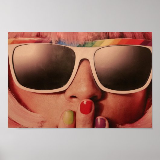 80 mode meisje poster (Voorkant)