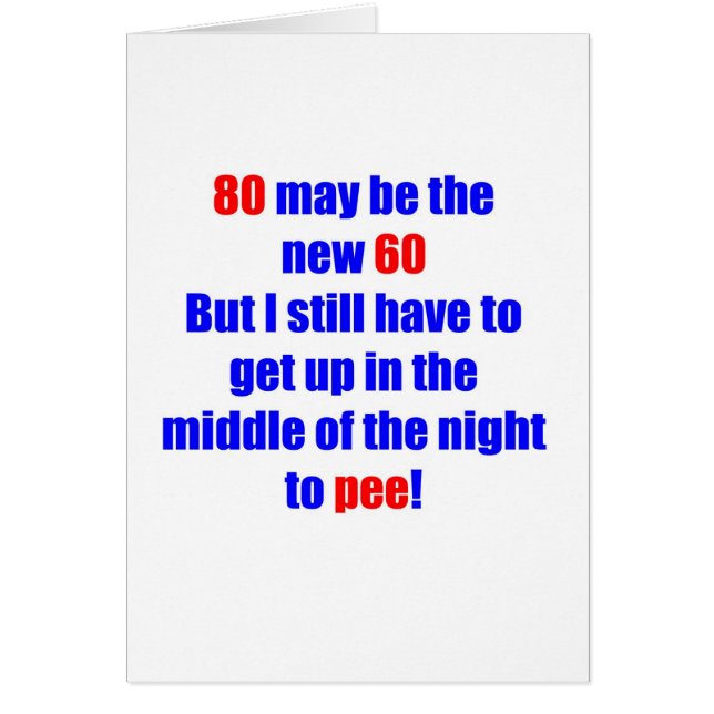 80 nieuwe 60 (Voorkant)