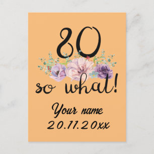 80 Nou En Dan 80e Verjaardag Grappig Briefkaart