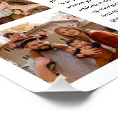 80 Reasons We Love You Birthday Keepsake Gift Perfect Poster (Hoek)