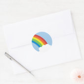 80 Retro Rainbow Stickers (Envelop)