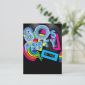 80 Retropartij Briefkaart (Staand voorkant)