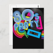 80 Retropartij Briefkaart (Voorkant / Achterkant)