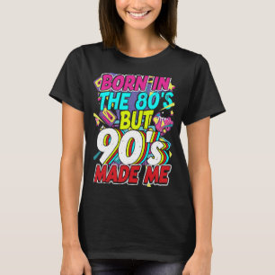 '80 s '90 themagekostuum voor mannen in outfit par t-shirt