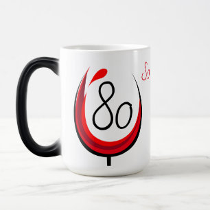 80 So What Wine Glass Inspirerend 80ste verjaardag Magische Mok