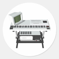 80-stijlvoorbeeld: 3D-model: