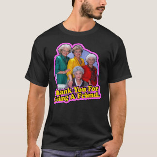 80&x27;s Classic Golden Girls "Dank u voor T-shirt