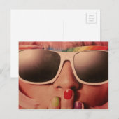 80 zonnebrillen briefkaart (Voorkant / Achterkant)