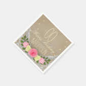 80e 85e 90e 91e 92e 97e 98e 99e verjaardag servet (Hoek)