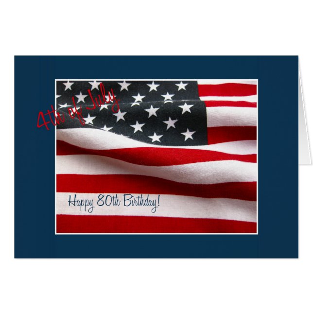 80e anniversaire 4 juillet (Devant horizontal)