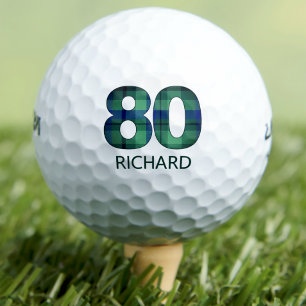 80e anniversaire balles de golf 80 ans cadeau plai