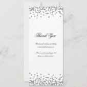 80e anniversaire du programme de fête Merci Argent (Dos)