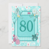 80e anniversaire invitation (Devant)