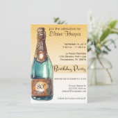 80e anniversaire Invitation de la fête de l'or Che (Debout devant)