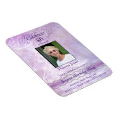 80e anniversaire Invitation Magnets de photos (Côté Droit)