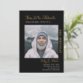 80e anniversaire Invitation noire (Debout devant)