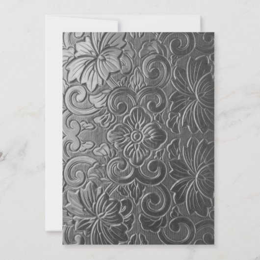 80e anniversaire Invitation Parties scintillant no (Dos)