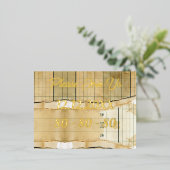 80e anniversaire Invitation personnalisée Stains d (Debout devant)