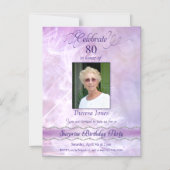 80e anniversaire surprise Invitations magnétiques (Recto)