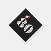 80e Birthday party ballonnen Servet (Hoek)