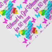 80E BIRTHDAY PRAYER TISSUEPAPIER (Detail)