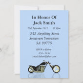 80e fête d'anniversaire Invitation (Dos)